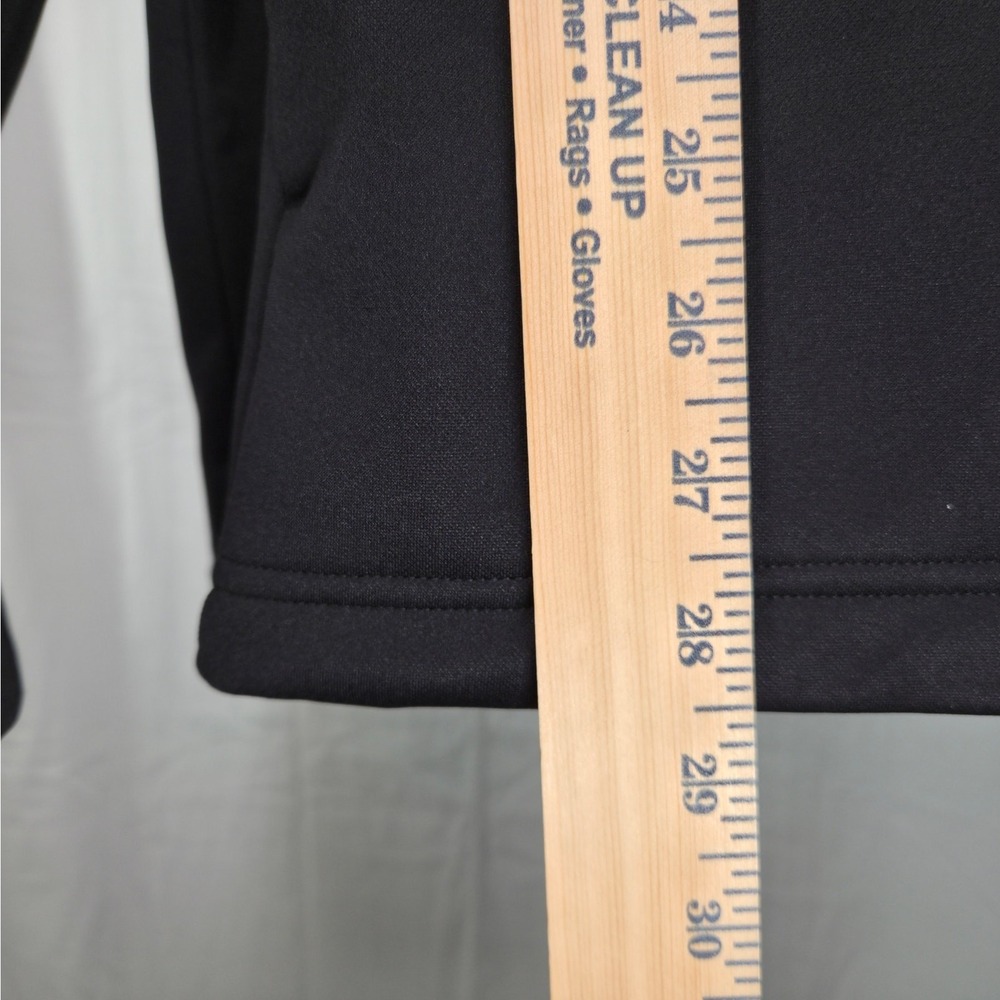 Callaway Mens Large Charcoal Grey Quarter Zip Fleece Lined Pullover Jacket - Picture 9 of 10